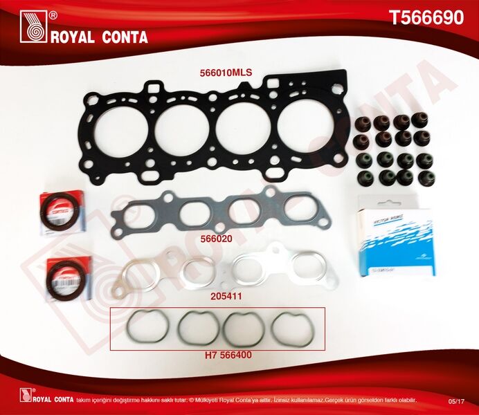 ÜST TAKIM CONTA CORTECO KEÇELİ SUBP.LAST SUBAP KAPAK CONTASIZ FOCUS II 1.6 16V 03 > 100HP
