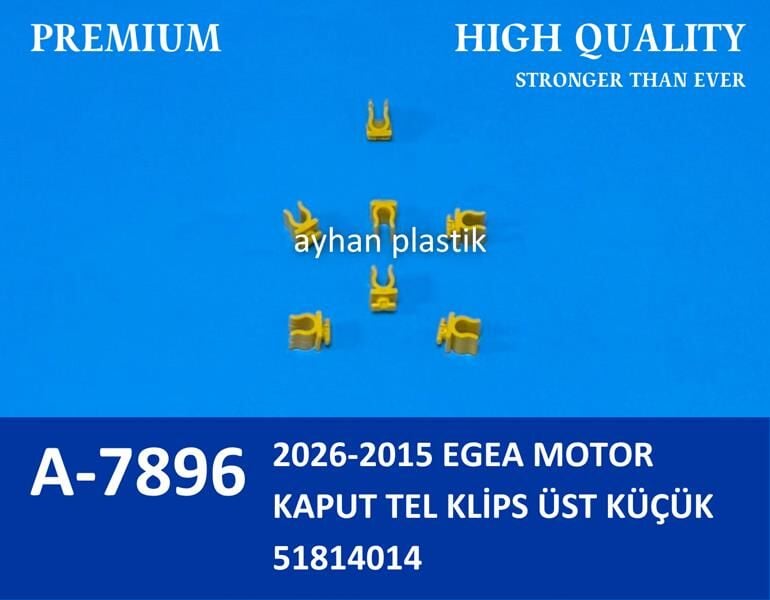 MOTOR KAPUT CUBUK KLIPSI FIAT EGEA 15>