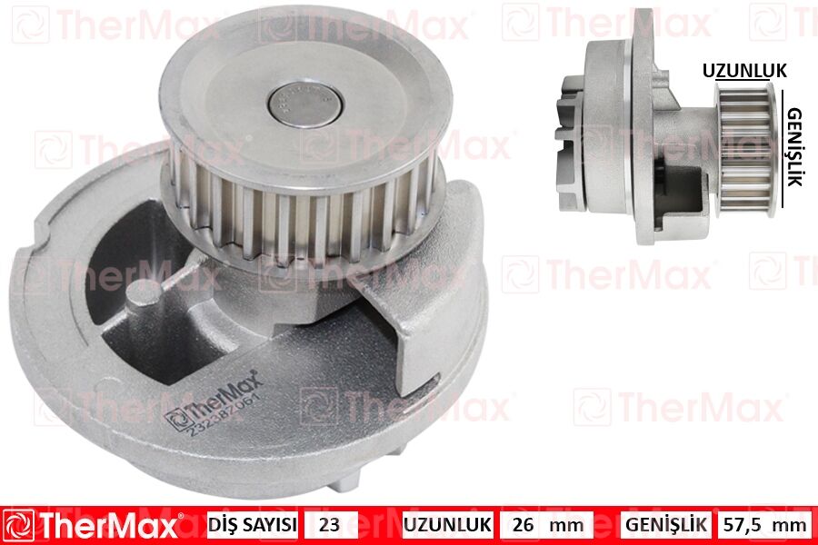 x DEVİRDAİM ASTRA G-H-VECTRA B-C-MERIVA-ZAFIRA 1.8-1.8 16V PA727 T