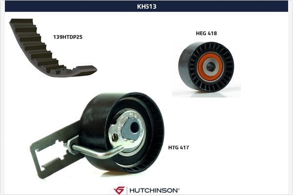 EKSANTRİK GERGİ KİTİ EURO5 139 DİŞ P107-206-207-307-BIPPER-C2-C3-NEMO-XSARA 1.4HDI FIESTA V-FUSION 1.4TDCI 02-