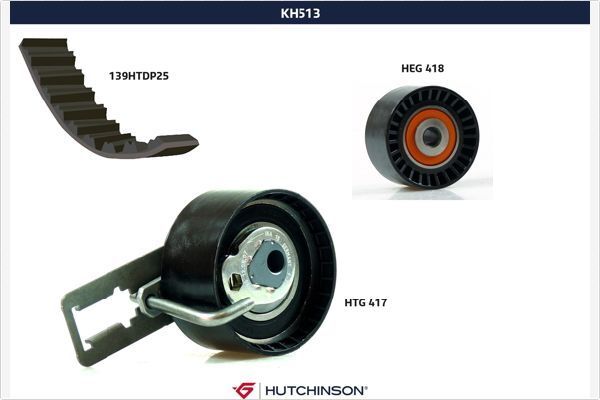 EKSANTRİK GERGİ KİTİ EURO5 139 DİŞ P107-206-207-307-BIPPER-C2-C3-NEMO-XSARA 1.4HDI FIESTA V-FUSION 1.4TDCI 02-