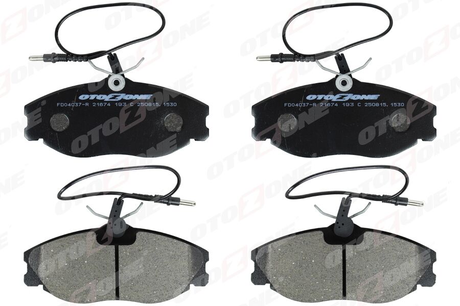ÖN FREN BALATASI 4 FİŞLİ P406 2.0-2.1 TD 94-04 P306 GTİ 93-01 XANTIA XM XSARA 00>05