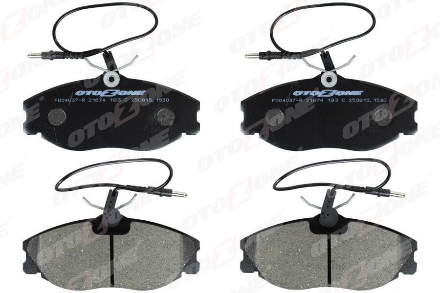 ÖN FREN BALATASI 4 FİŞLİ P406 2.0-2.1 TD 94-04 P306 GTİ 93-01 XANTIA XM XSARA 00>05