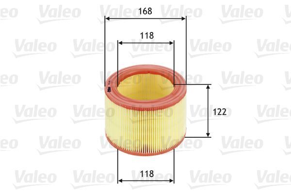 HAVA FİLTRESİ BERLINGO 96- - P.306 98-01 - PARTNER 96- - XSARA 97-00 1.8D - 1.9D