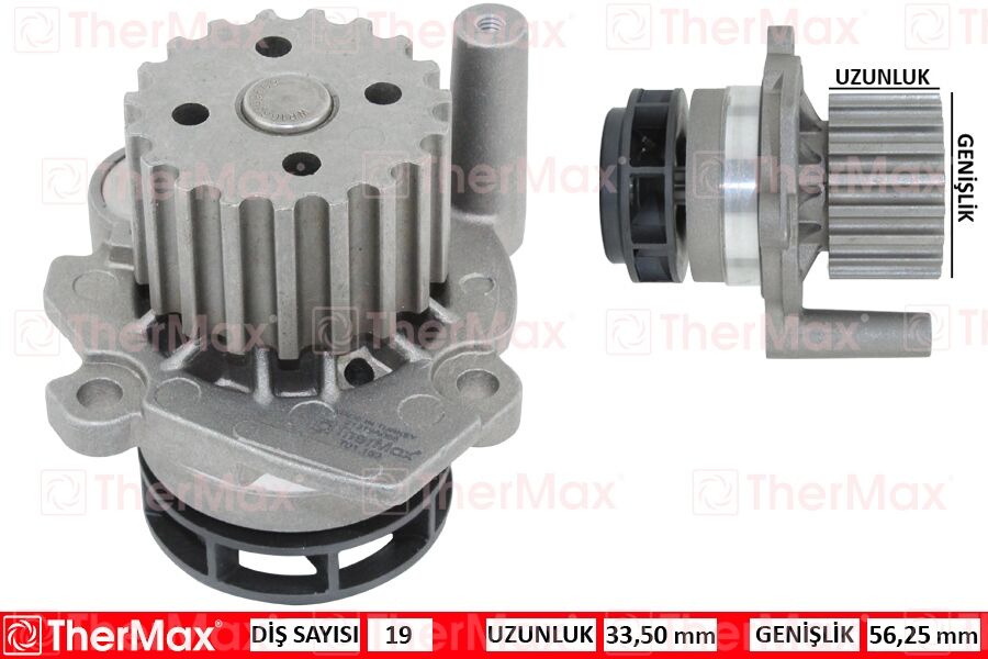 DEVİRDAİM CADDY-GOLF 5-JETTA-PASSAT-POLO-TRANSPORTER T5-FABIA-OCTAVIA-IBIZA 1.9TDI AXB-BJB-BXE 04-10