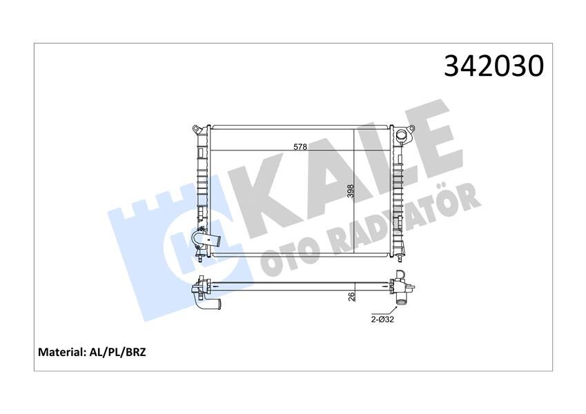 MOTOR SU RADYATORU MINI W10 R50 R52 R53