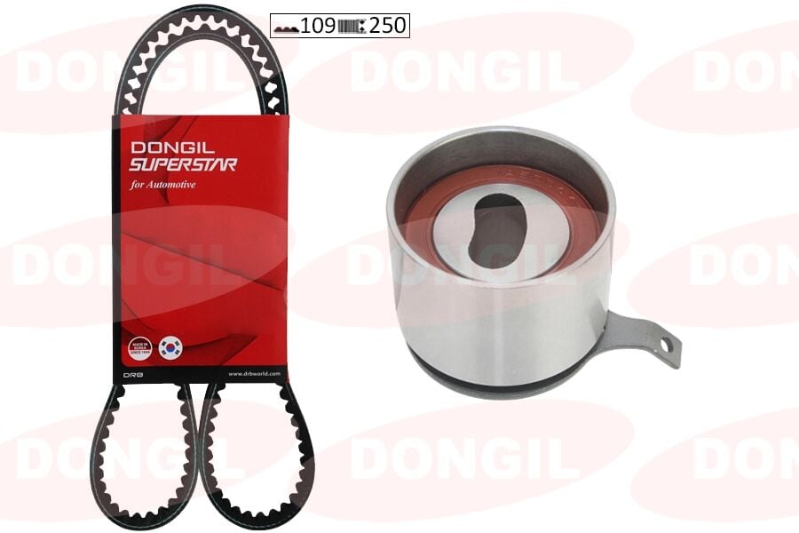 TRİGER KAYIŞ SETİ EKSANTRİK SETİ CHEVROLET AVEO KALOS 1.2L B12S1 T200 T250 T255 04-08 / DAEWOO MAT IZ 1.0L B10S1 M200 05-> / SPARK 1.0L 06-> 109x250