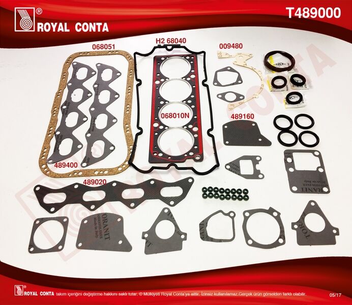 TAKIM CONTA SKC Lİ SUBAP LASTİKLİ TMPR 2000 16V