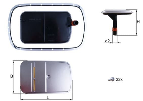 OTOMATIK SANZIMAN YAGI FILTRE SETI BMW E46 E39 E83