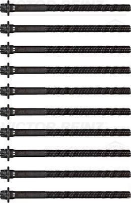 SİLİNDİR KAPAK CİVATA SAPLAMA TAKIMI 10 ADET P306 97>02 P406 95>00 XSARA 97>00 1.8 16V XU7JP4