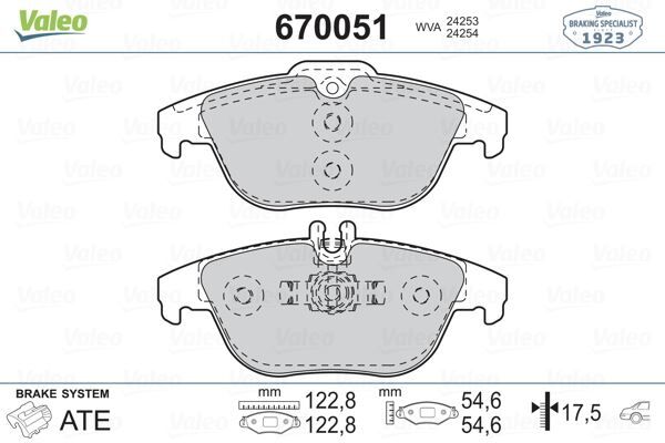 FREN BALATASI ARKA MERCEDES W204 S204 X204 C207 A207