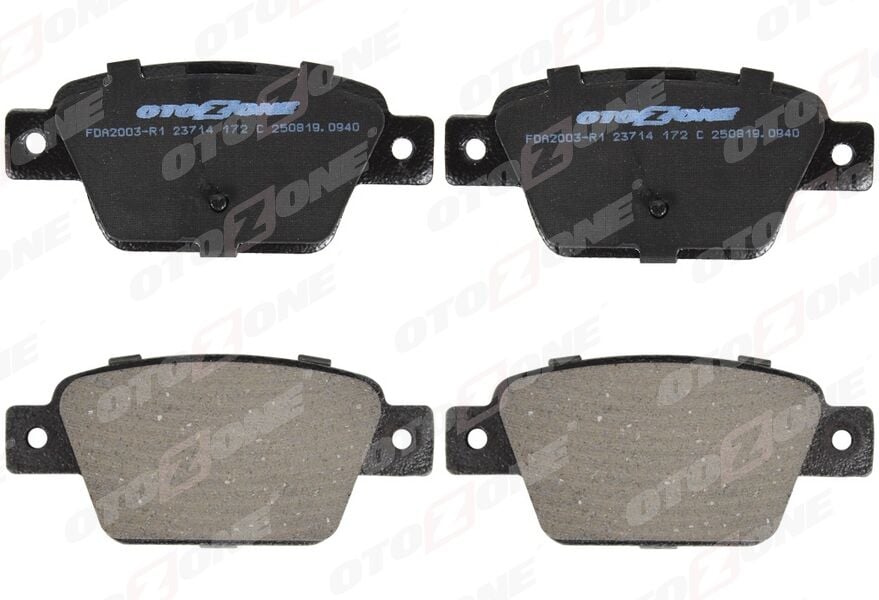 ARKA FREN BALATASI FIAT STILO 02> LINEA 07> BRAVO II 07>14 ALFA ROMEO MİTO 08> MULTIPLA 99> klipsli