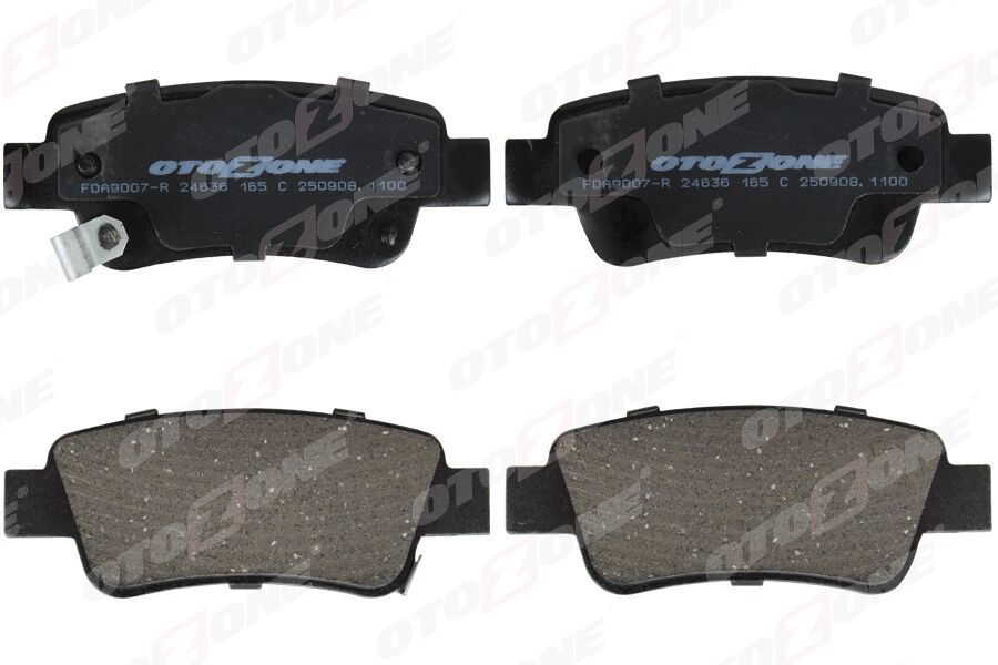 ARKA FREN BALATA HONDA CR-V 2.2L N22A CTDi dizel RE6 06-> / CR-V 2.0L R20 benzinli RE5 otomatik vite s 07-15 / CR-V 1.6L N16A2 RE6 İ-DTEC dizel 4x2 4x4 13-> - Aşınma ikaz soketli