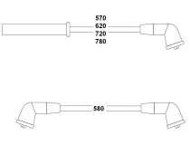 BUJİ KABLO TAKIMI MAZDA 323 1.6L B6 SEPHIA 1.6L 89 94