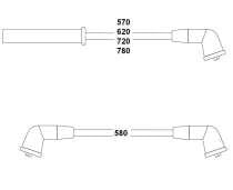 BUJİ KABLO TAKIMI MAZDA 323 1.6L B6 SEPHIA 1.6L 89 94