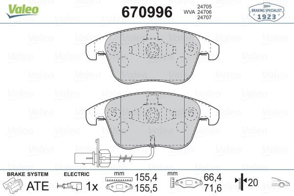 ÖN BALATA AUDI A4 - A5 09 > GDB1814