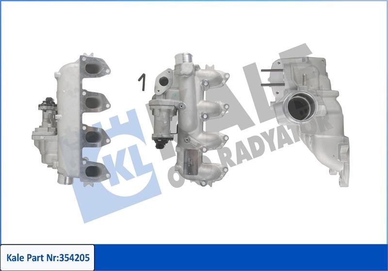 EMME MANİFOLDU EGR Lİ FORD CONNECT 07> 1.8 TDCİ 90-110 PS VAKUMSUZ TİP