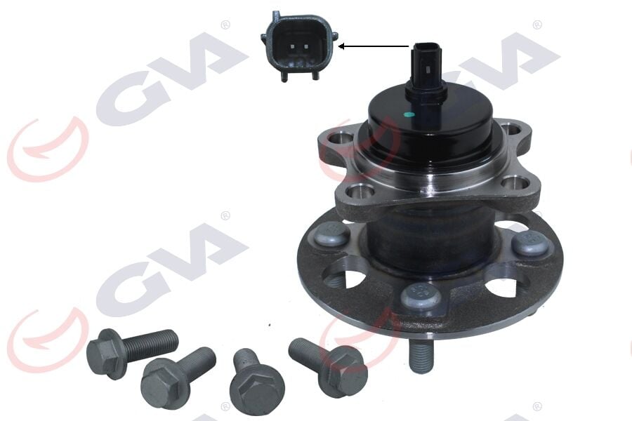 ARKA TEKER PORYASI RULMANLI TOYOTA YARIS 1.0L 1KR-FE KSP90 06-11 / 1.3L 2SZFE SCP90 VVTI 06-11 / 1.33L 1NR-FE NSP90 06-11 / 1.4L 1NDTV D-4D NLP90 NLP130 06-> 4 BİJON
