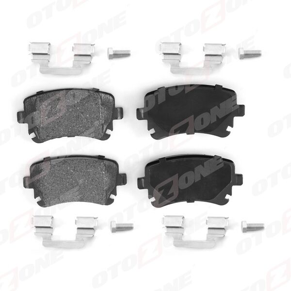 ARKA BALATA VW TRANSPORTER T5 03 >09 > A4 04-09 A6 04-11 A8 03-10 CİVATA TAKIMLI