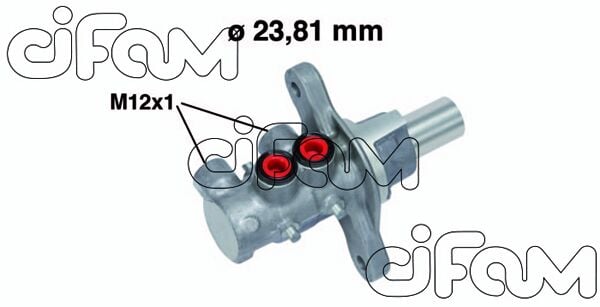 FREN ANA MERKEZİ OPEL CORSA D 06>14 CORSA E 14>19 ADAM 12>19 ARKA DİSK FRENLER İÇİN