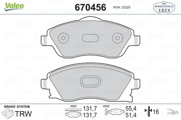 ÖN BALATA COMBO C-CORSA C 1.3-1.7 CDTI 01 > MERIVA 03 > TIGRA 04 >