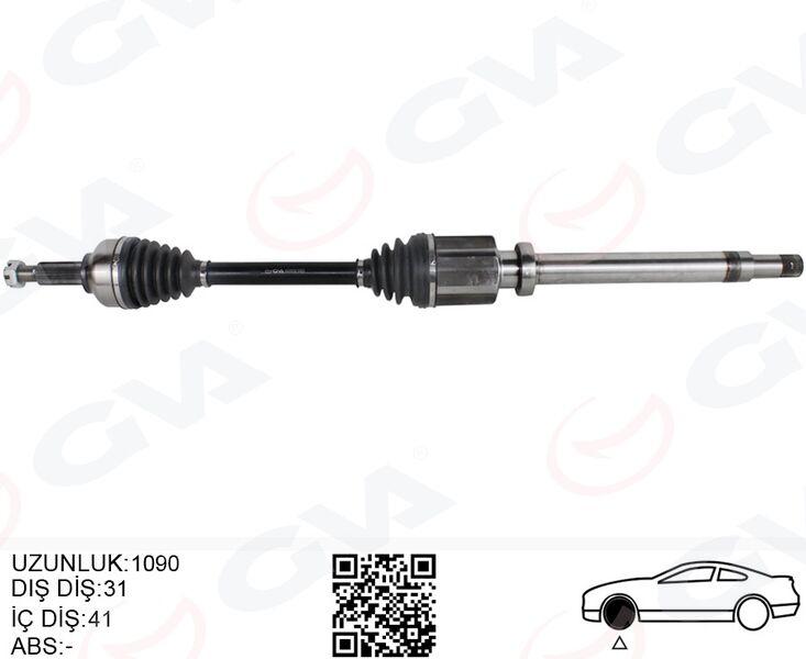 AKS KOMPLE SAĞ ÖN FORD CUSTOM 12> 2.2 TDCİ KISA ŞASE