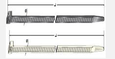 4621570 KABLO BAĞI CIRT KELEPÇE 7.8 X 450 MM PK 100 AD SİYAH