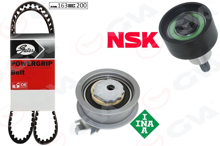 EKSANTRİK GERGİ KİTİ POLO-GOLF7-PASSAT-A3-LEON 1.2 TSI-1.4 TSI 13> CJZA-CJZB-CYVA-CYVB-CMBA