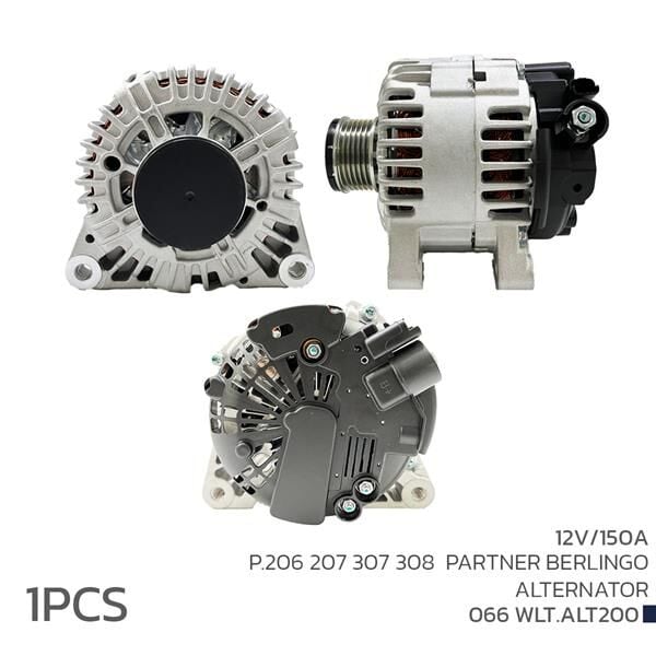 ALTERNATÖR SARJ DİNAMOSU 12V 150A P. 206 207 307 308 PARTNER BERLINGO