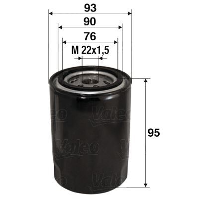 YAĞ FİLTRESİ FIESTA 1.8DI-FOCUS 1.8TDCI-1.8DI/TDDİ-1.8T-CONNECT 02>14 1.8TDCI TRANSIT T15-T12 2.5TD 95>01