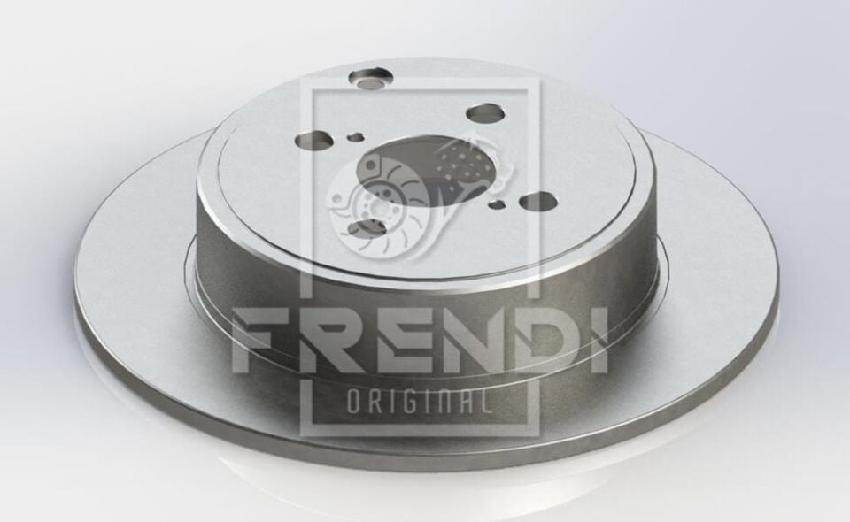ARKA FREN DİSKİ DOLU TİP TOYOTA COROLLA 1.4L 1ND-TV NDE120 04-06 / 2.0L 1CD-FTV CDE120 03-06 279 çap X 4 bijon - Takım disk fiyatıdır