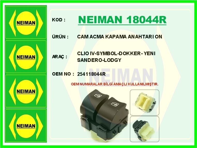 CAM ACMA KAPAMA ANAHTARI ON CLIO IV-SYMBOL-DOKKER- YENI SANDERO-LODGY
