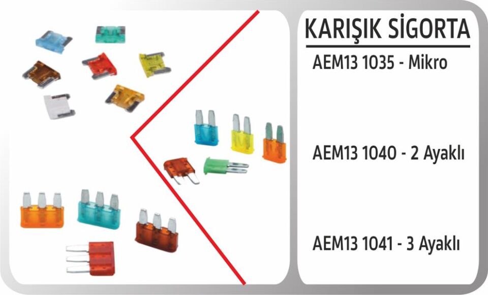 BICAK SIGORTA 3 AYAKLI KARISIK