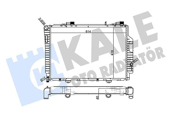 MOTOR SU RADYATORU MERCEDES CLK-CLASS C208 A208