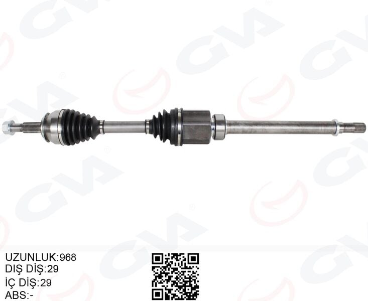 KOMPLE AKS SAĞ NISSAN QASHQAI 1.6L Dci R9M dizel J11 13-> OTOMATİK VİTES