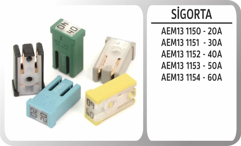 OLUKLU SİGORTA M TİP 60A