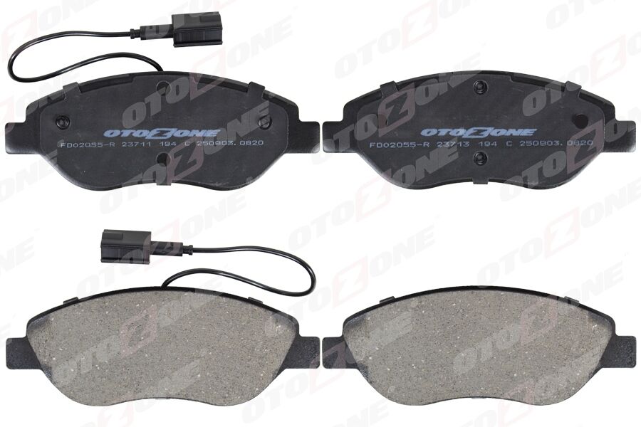 ÖN FREN BALATASI FİŞLİ FIAT BRAVO II 08>14 EGEA HB 15> ALFA ROMEO MITO 08>15 LANCIA DELTA III 08> 14 1.3D MTJ 1.4TB 1.6D MTJ 1.9D MTJ 2.0D MTJ BÜYÜK TİP ÇİFT FİŞLİ