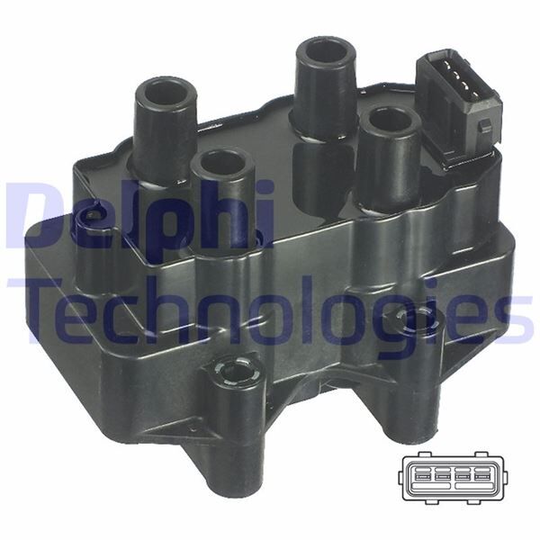 ATEŞLEME BOBİNİ BERLINGO-JUMPER-JUMPY-SAXO-XSANTIA-XSARA-DUCATO-P106-P205-P306-P405-P406-PARTNER 1.0-1.4-1.6-2.0