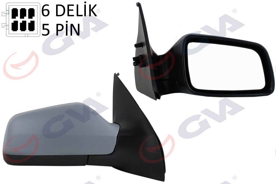 DIŞ DİKİZ AYNASI SAĞ ASTRA G 98> ELEKTRİKLİ ISITMALI ASTARLI KONVEKS 5 FİŞ VM-168EHPR