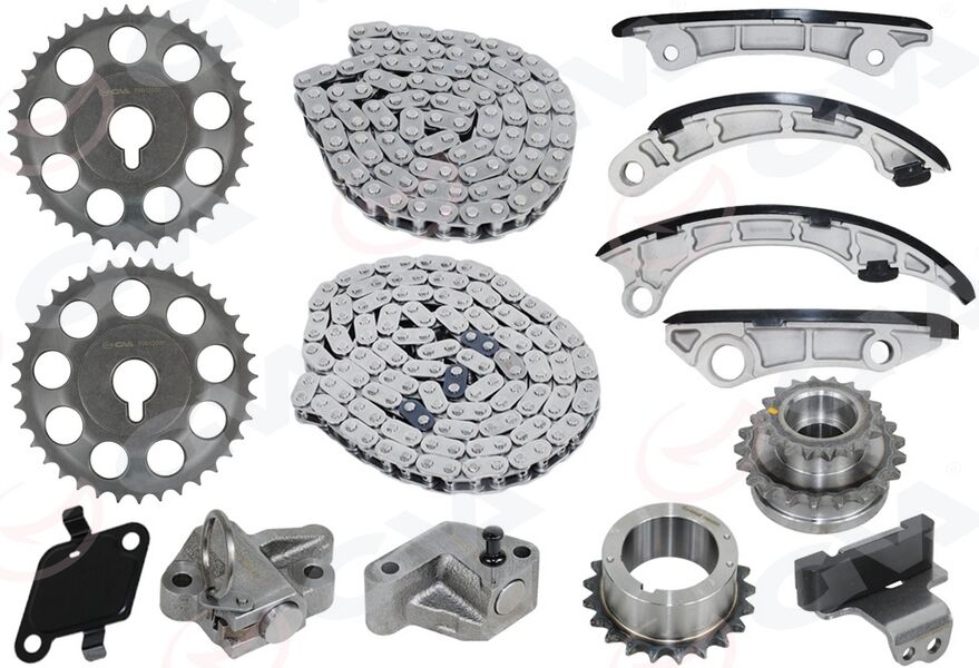 EKSANTRİK ZİNCİR SETİ TOYOTA HILUX REVO 2.4L 2GD-FTV GUN125 GUN135 15-> 14 pcs