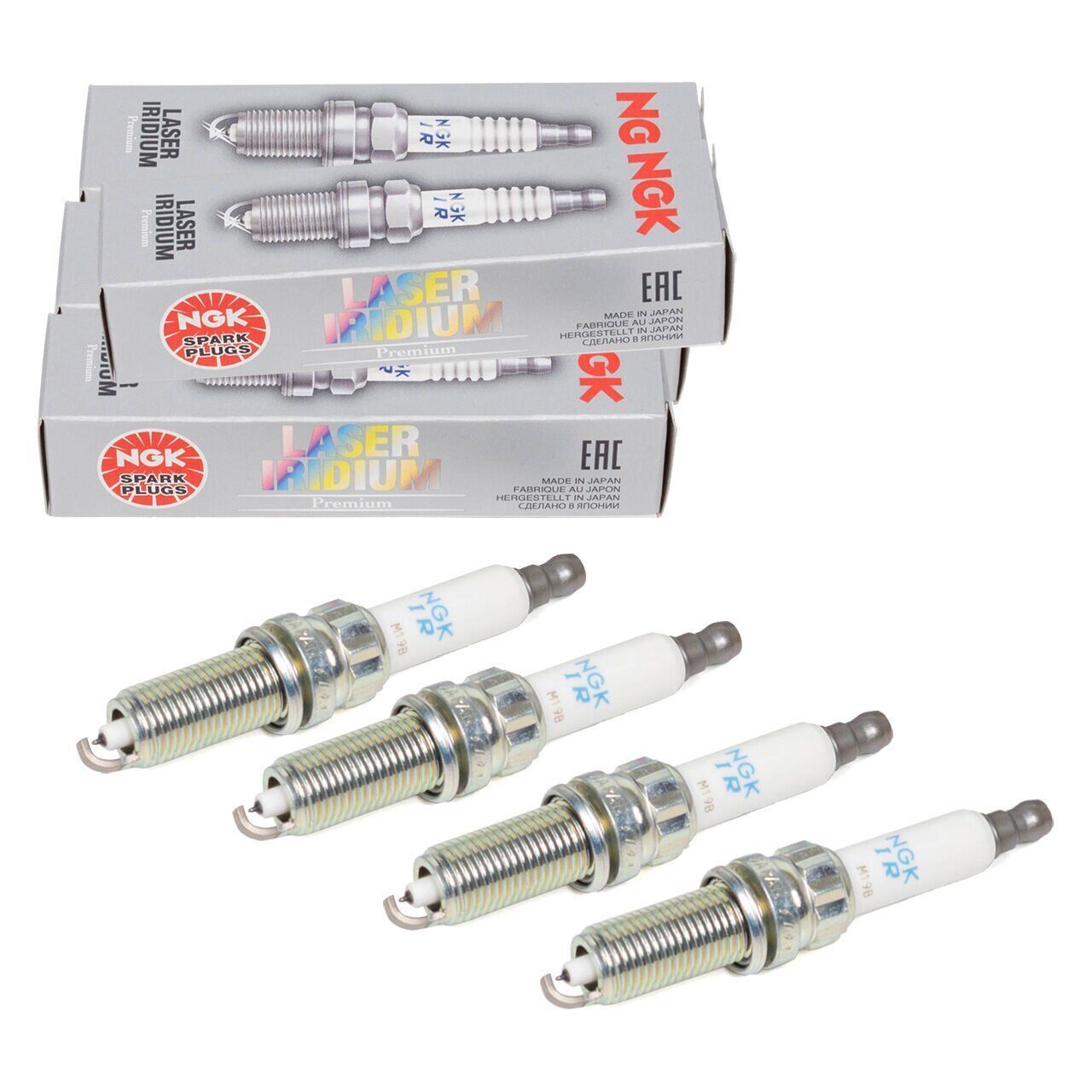 Bmw F20 Kasa 116i Laser İridyum Ateşleme Buji Takımı Ngk Marka ILZKBR7B8G