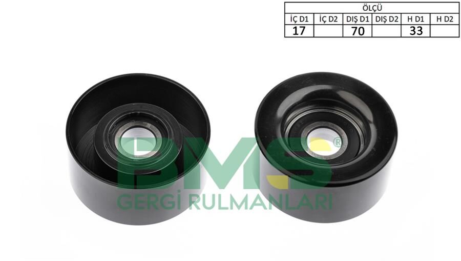 ALTERNATÖR KAYIŞI GERGİ RULMANI HONDA ACCORD 2.2L N22A1 dizel CN1 kasa 05-> / CR-V 2.2L N22A2 N22B 3 RE6 kasa 07-12