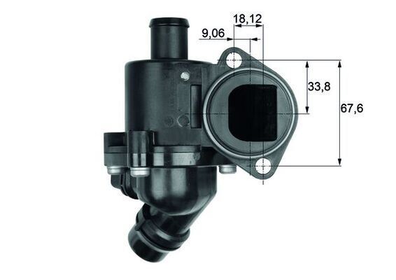 TERMOSTAT KOMPLE A4-A6 1.8T 100C
