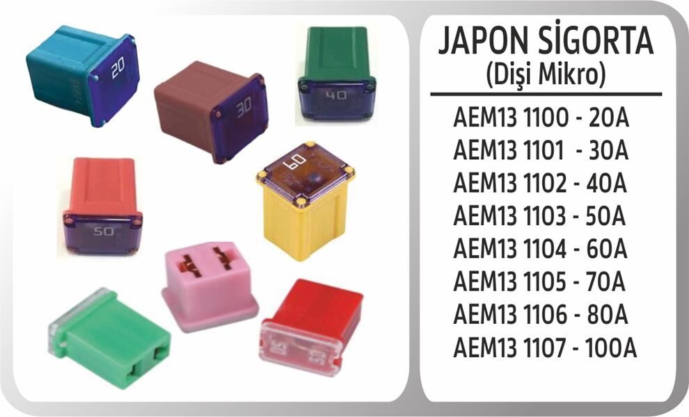 JAPON SIGORTA DISI MIKRO 20A