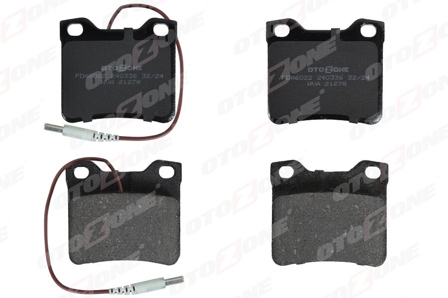 FREN BALATASI ARKA MERCEDES W638 B901 B902 . PEUGEOT 406 605