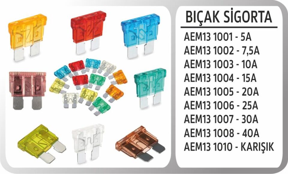 BICAK SIGORTA 7.5A