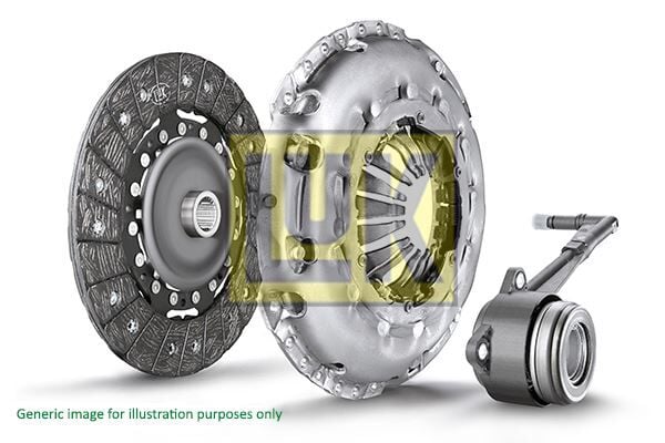 DEBRİYAJ SETİ HİD.RULMAN ASTRA G-VECTRA B-ASTRA F-CORSA B 1.6İ 16V X16XE-Z16XE ÇAP200 14DİŞ x F