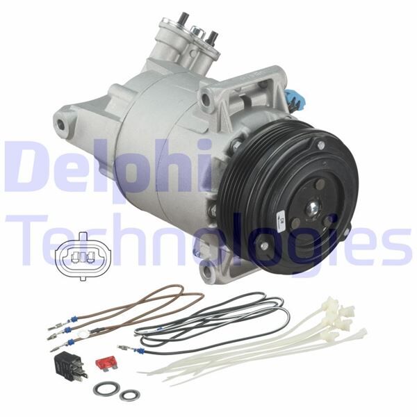 KLİMA KOMPRESÖRÜ ASTRA G 1.6--1.6 00-09 ASTRA H 1.6-1.6 T-1.8 04 > MERIVA 1.6-1.6T 05-10 105mm