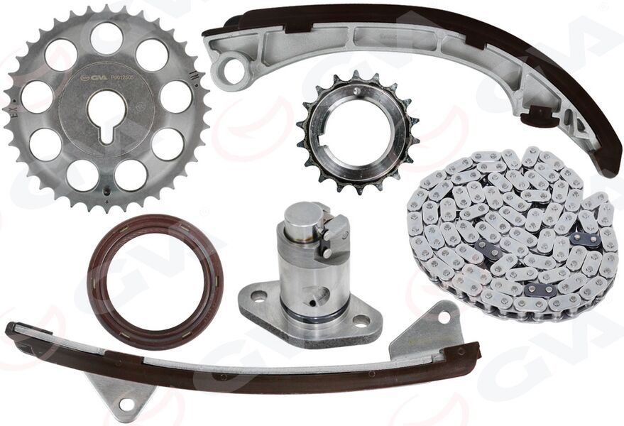 EKSANTRİK ZİNCİR SETİ TOYOTA COROLLA 1.4L 1.6L 4ZZ-FE 3ZZ-FE ZZE111 ZZE112 ZZE120 ZZE121 VVTi 01-06 / AVENSIS 1.6L 3ZZFE VVTi ZZT250 03-08 7 PARÇA