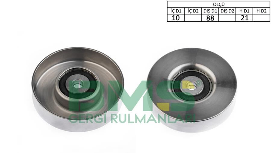 ALTERNATÖR GERGİ RULMANI DAIHATSU TERIOS 1.3L K3-VE J102 01-05 / SIRION 1.3L K3-VE M301 05-> 10x88x